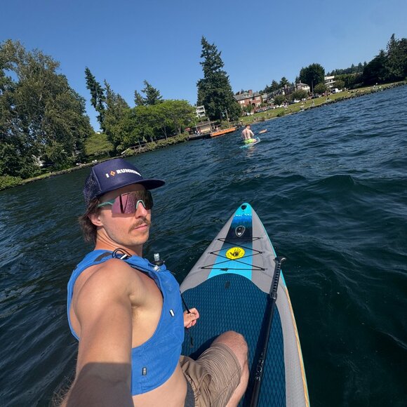 Smith Vert PivLock Sunglasses – Matte Alpine Green, ChromaPop Rose Gold Mirror, - Picture 4 of 8